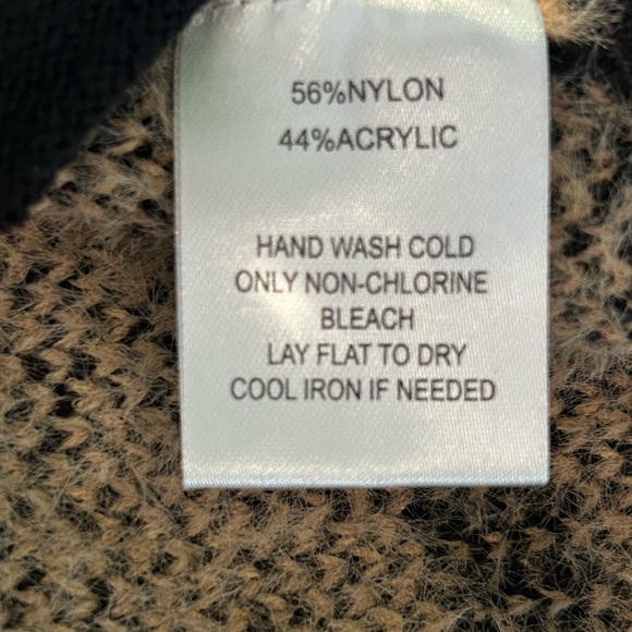 Anthropologie Calligraphie Tiger Stripe Long Cardigan Sz Lg - Picture 6 of 7